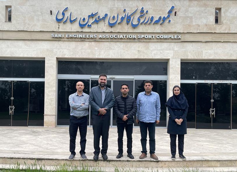 بازدید هیات مدیره از باشگاه کانون مهندسین ساری
